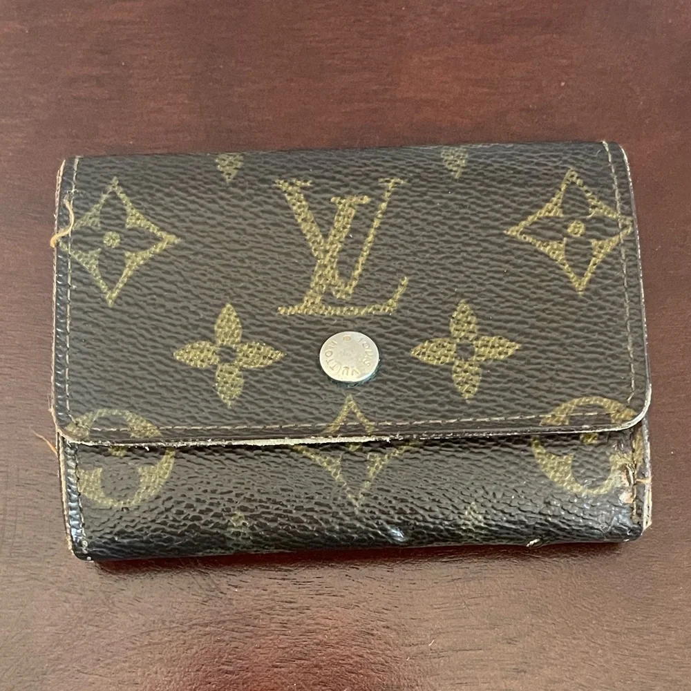 LOUIS VUITTON MONOGRAM CARD COIN PURSE